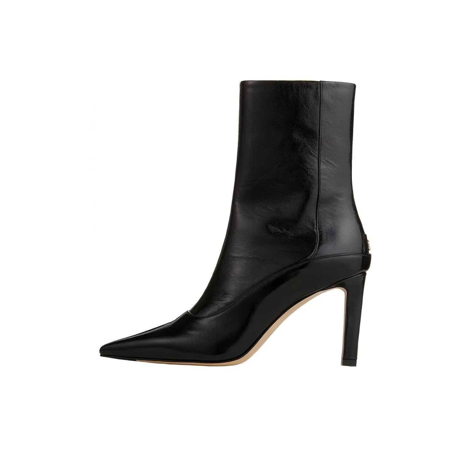 Jimmy Choo Naplack Ankle Boots perforated-detail Women's Black