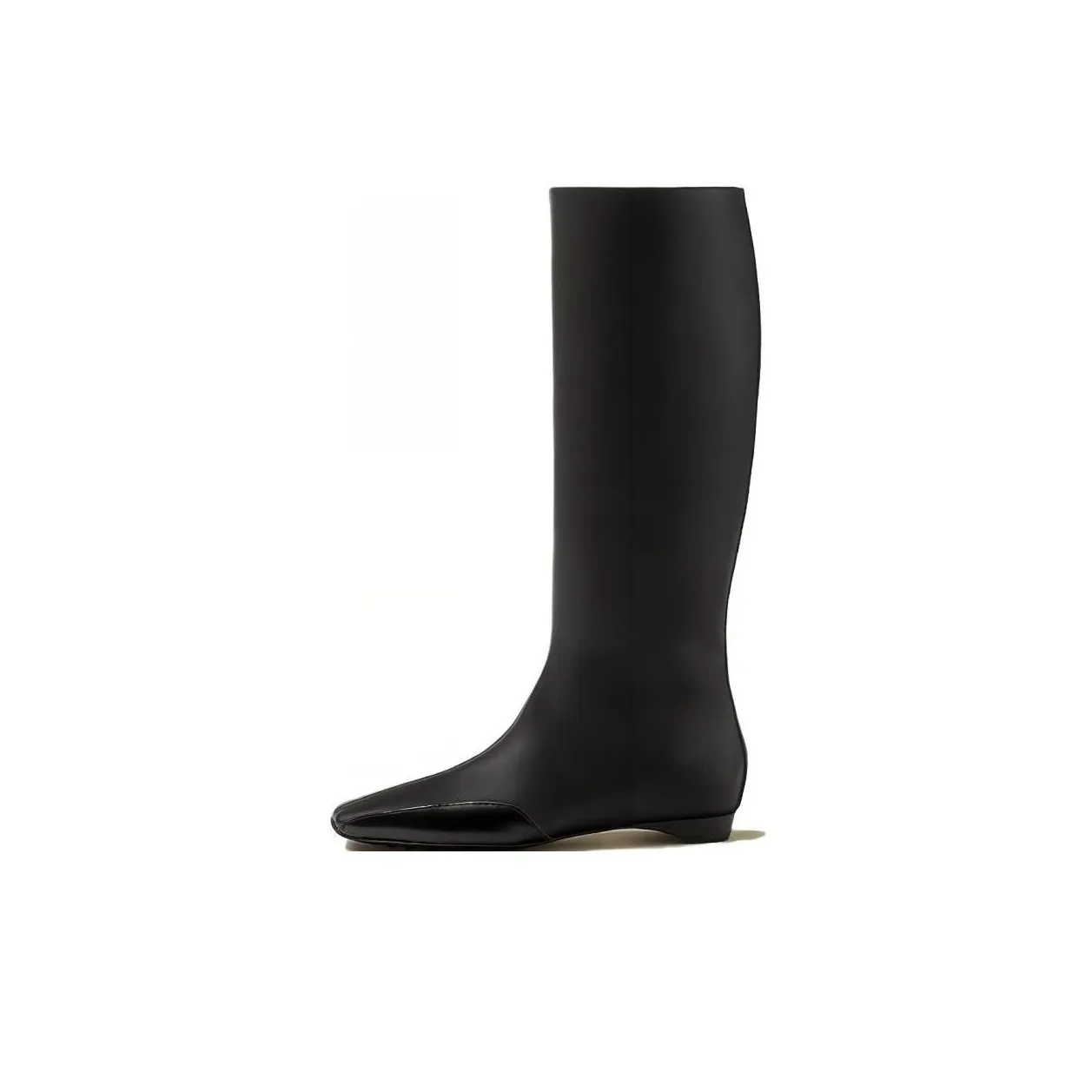 HERMES Finale Knee high Boots Women's Black