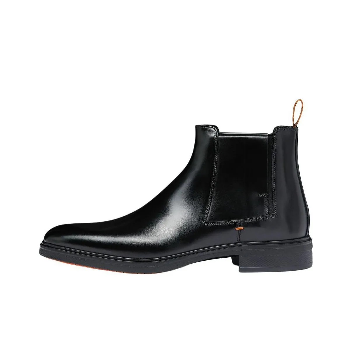Santoni Easy Almond Toe Ankle Boots