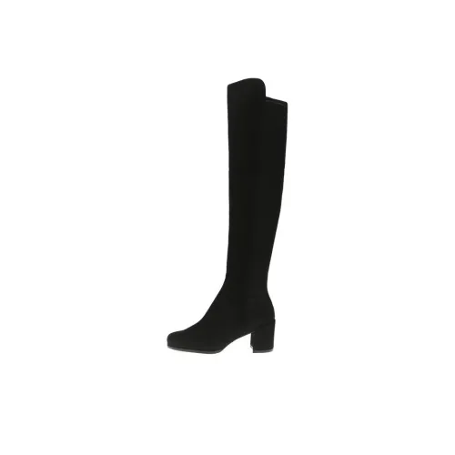 Stuart Weitzman 5050 Колено Высокие сапоги Черные Женские