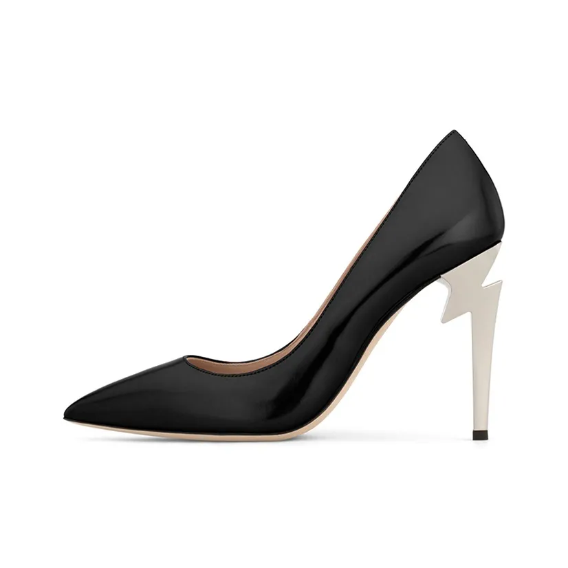 Giuseppe Zanotti/GZ Slim Heel High Heels 7cm Women's Black