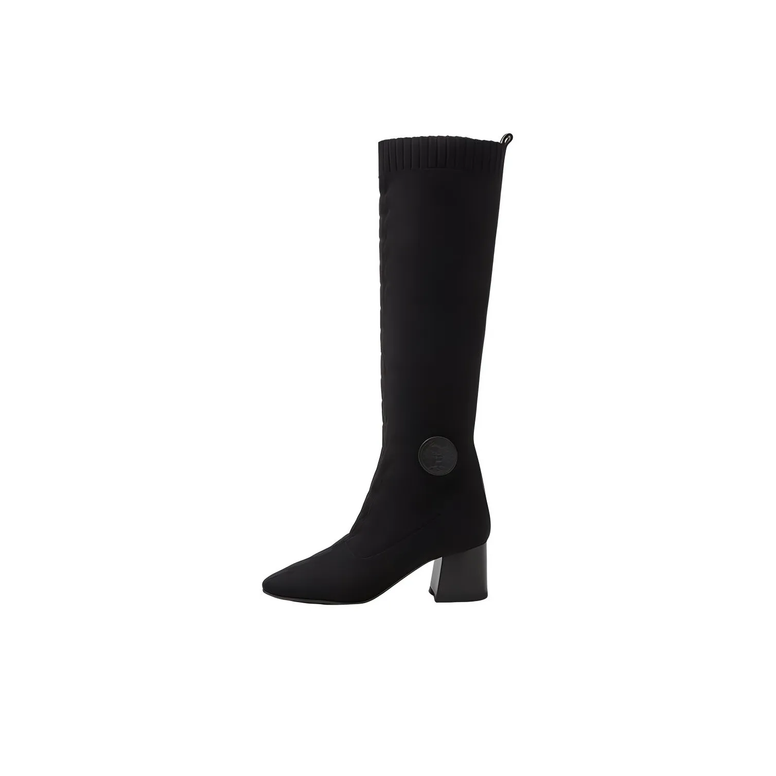 HERMES Knee high Boots Women
s Black