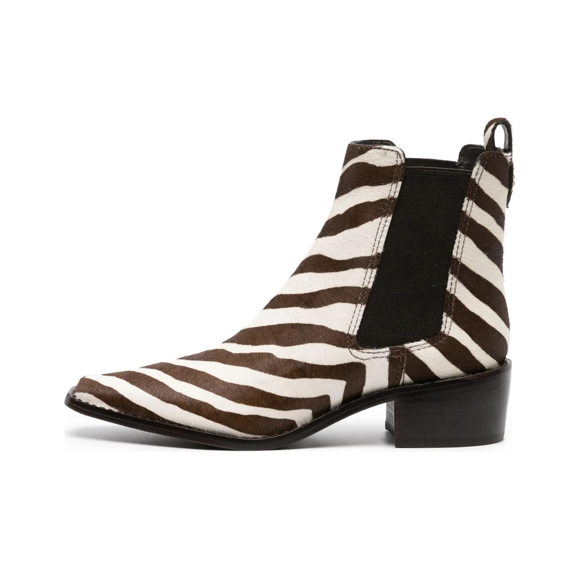 TORY BURCH Zebra-print Leather Boots