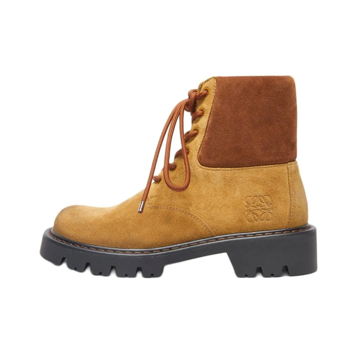 LOEWE Sierra Ankle Boots 3cm Men's Brown