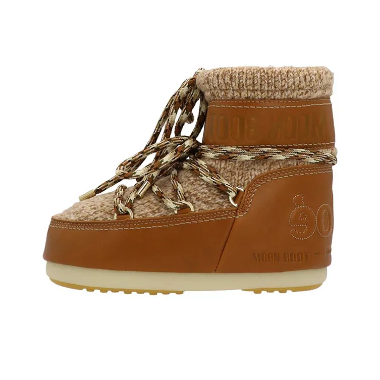 Chloé x Moon Boot Ankle Boots Women's Brown