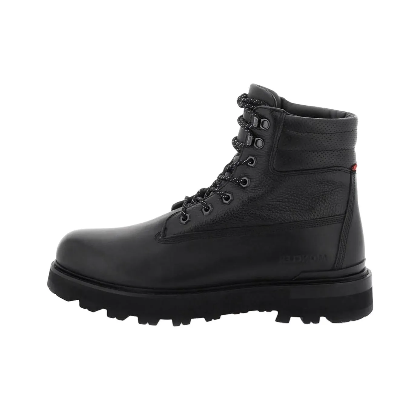 Moncler Contrasted Lace Up Boots