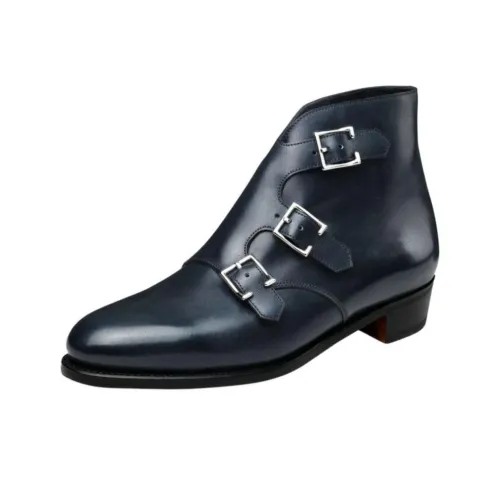 JOHN LOBB Ботильоны Темно-синий Женские
