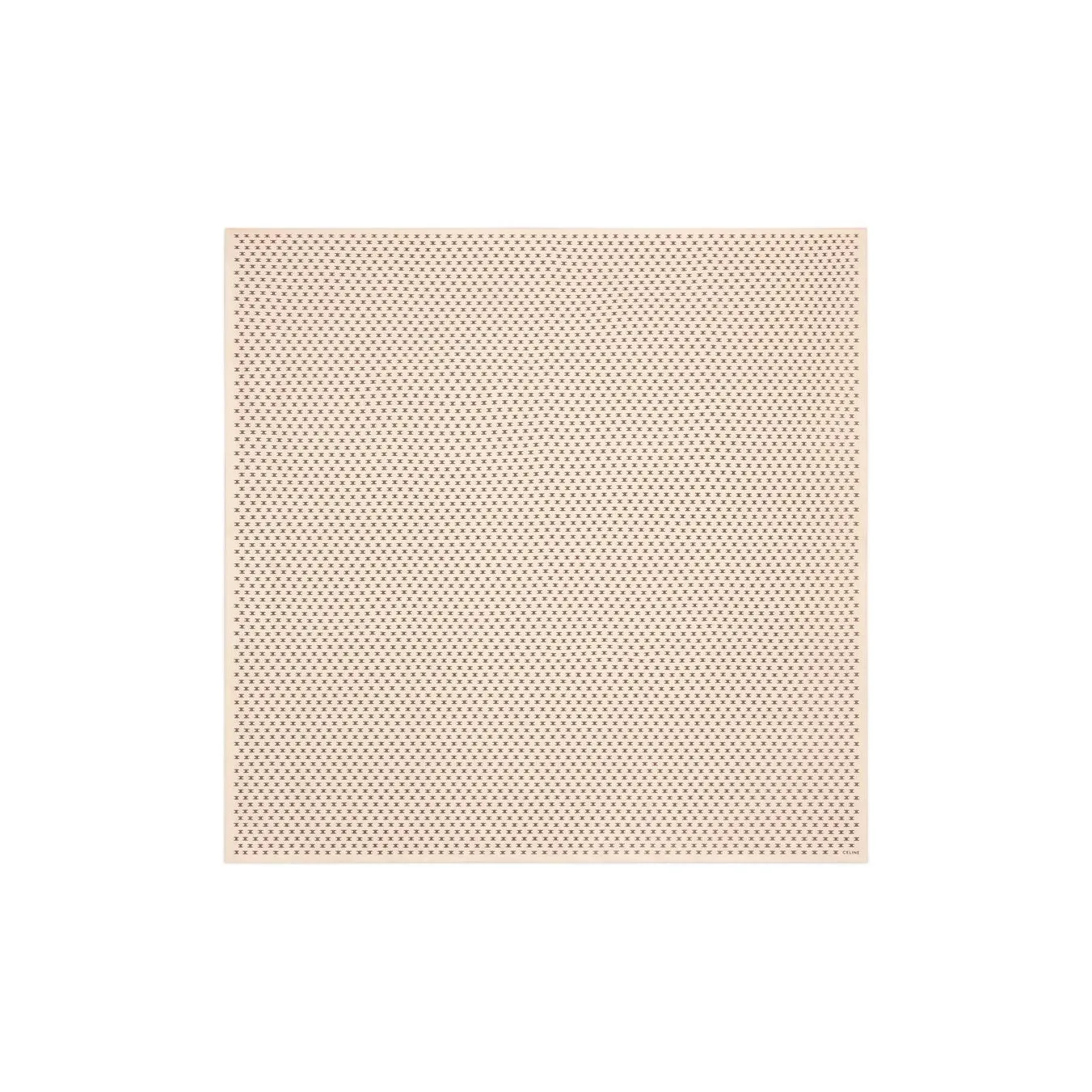 CELINE Шарфы из шелка Тутовый женские ванильный