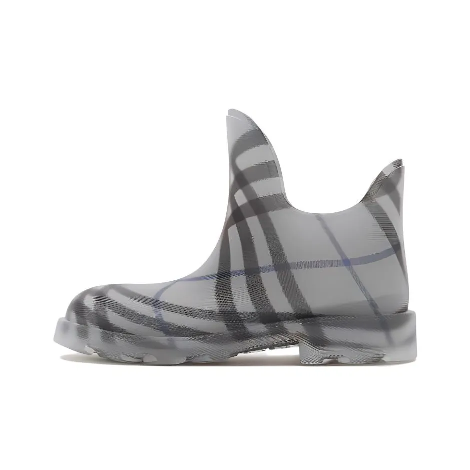 Burberry Ankle Boots Men's Gray