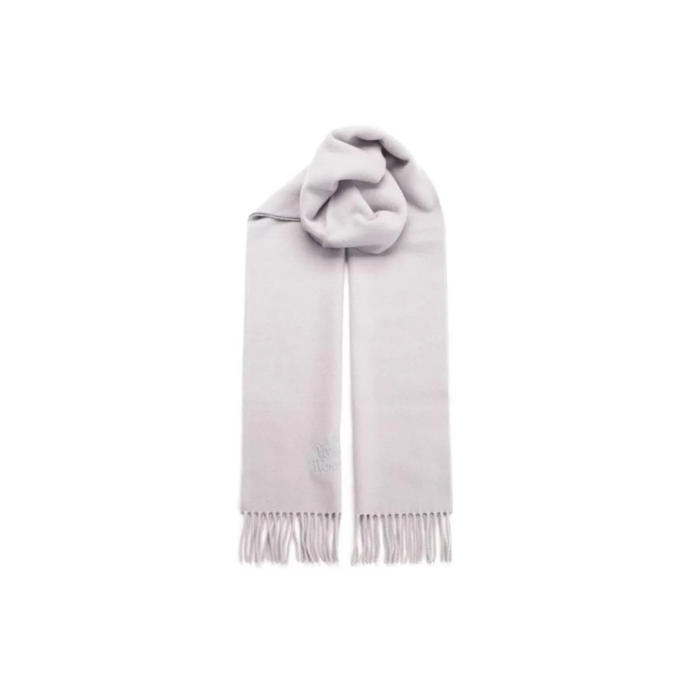 Vivienne Westwood Knit Scarves Unisex Coffee/Camel