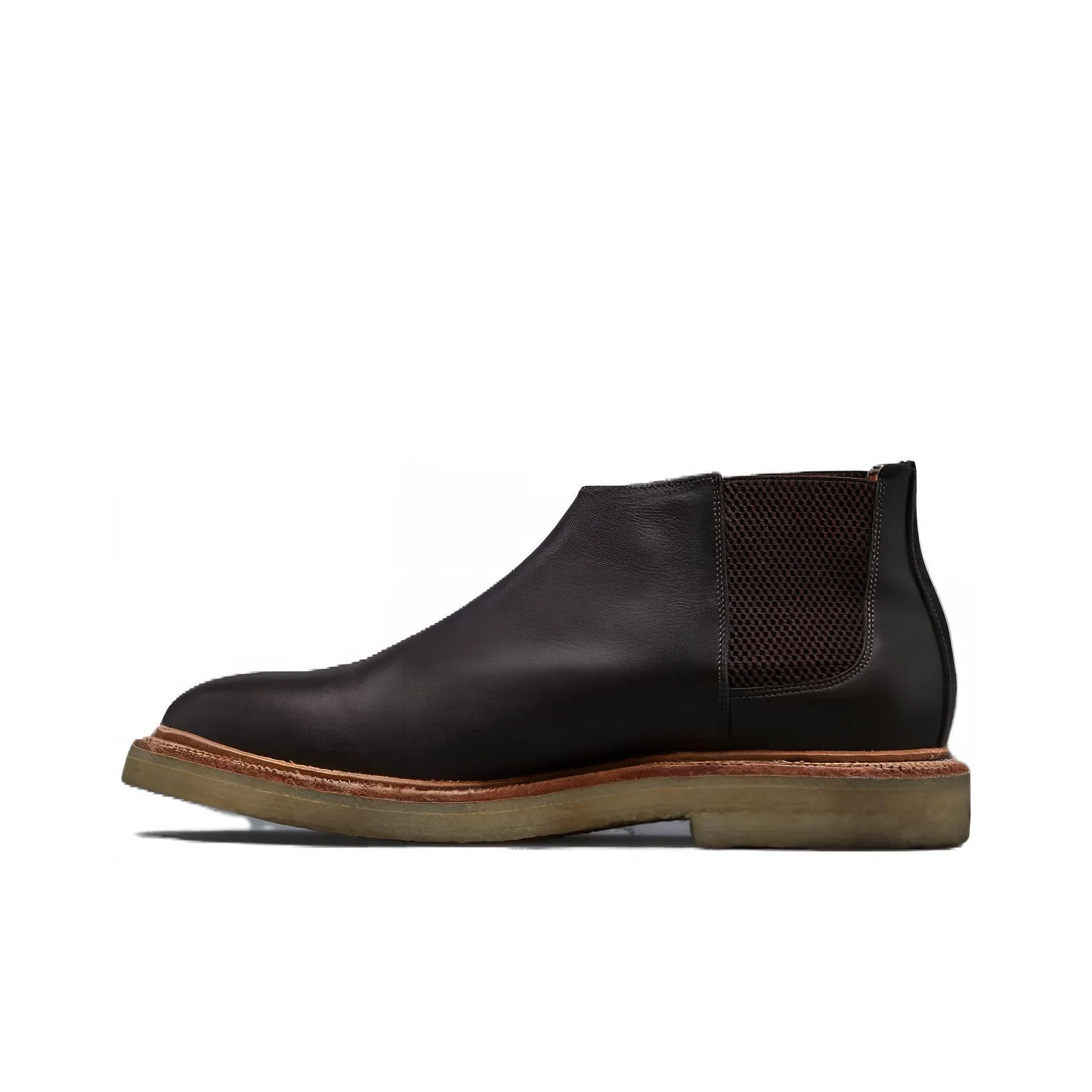 THOM BROWNE Mid-Top Chelsea Boots