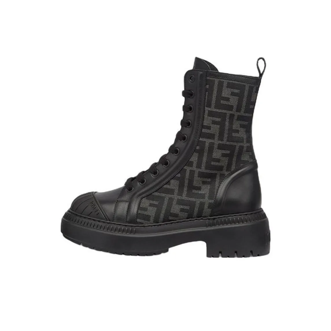 FENDI Women's FF Motif Domino Biker Boot 'Black'