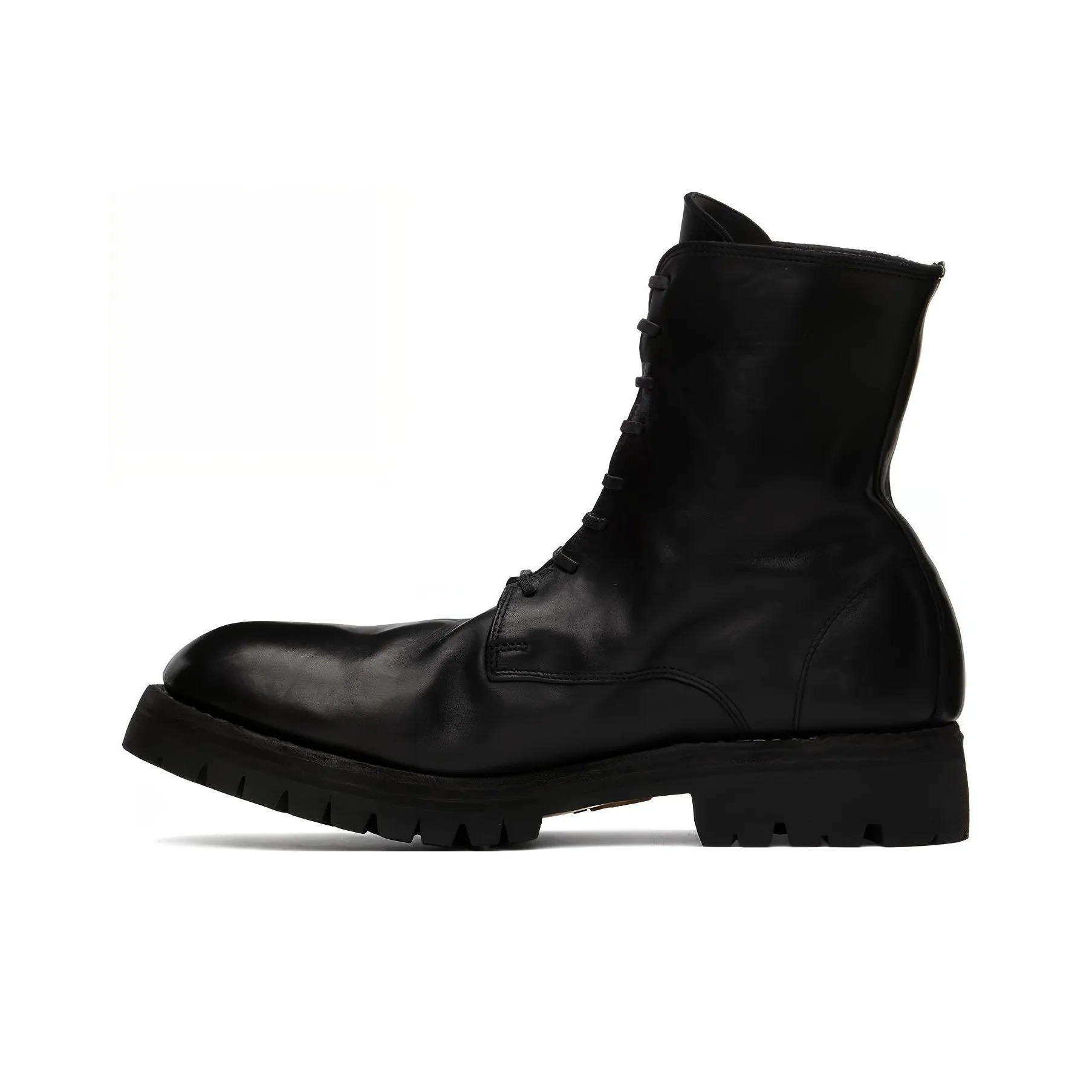 GUIDI Ankle Boots Men Black