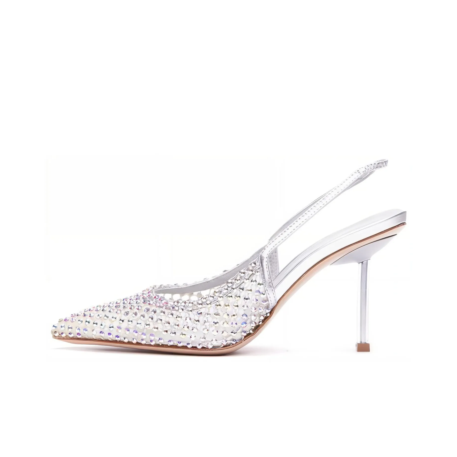 Le Silla Gilda Embellished Slingback Pumps