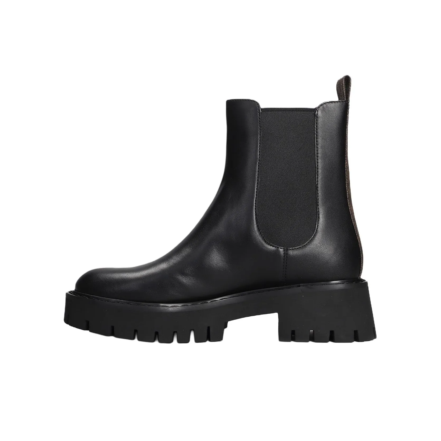 MICHAEL KORS Anfibi Short Chelsea Boots Women's Black