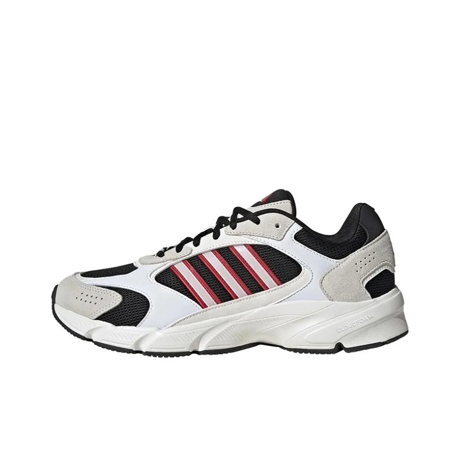 Adidas CRAZYCHAOS 2000 Slip Устойчивый к истиранию Низкий Топ Повседневные Беговые кроссовки Мужские Белые