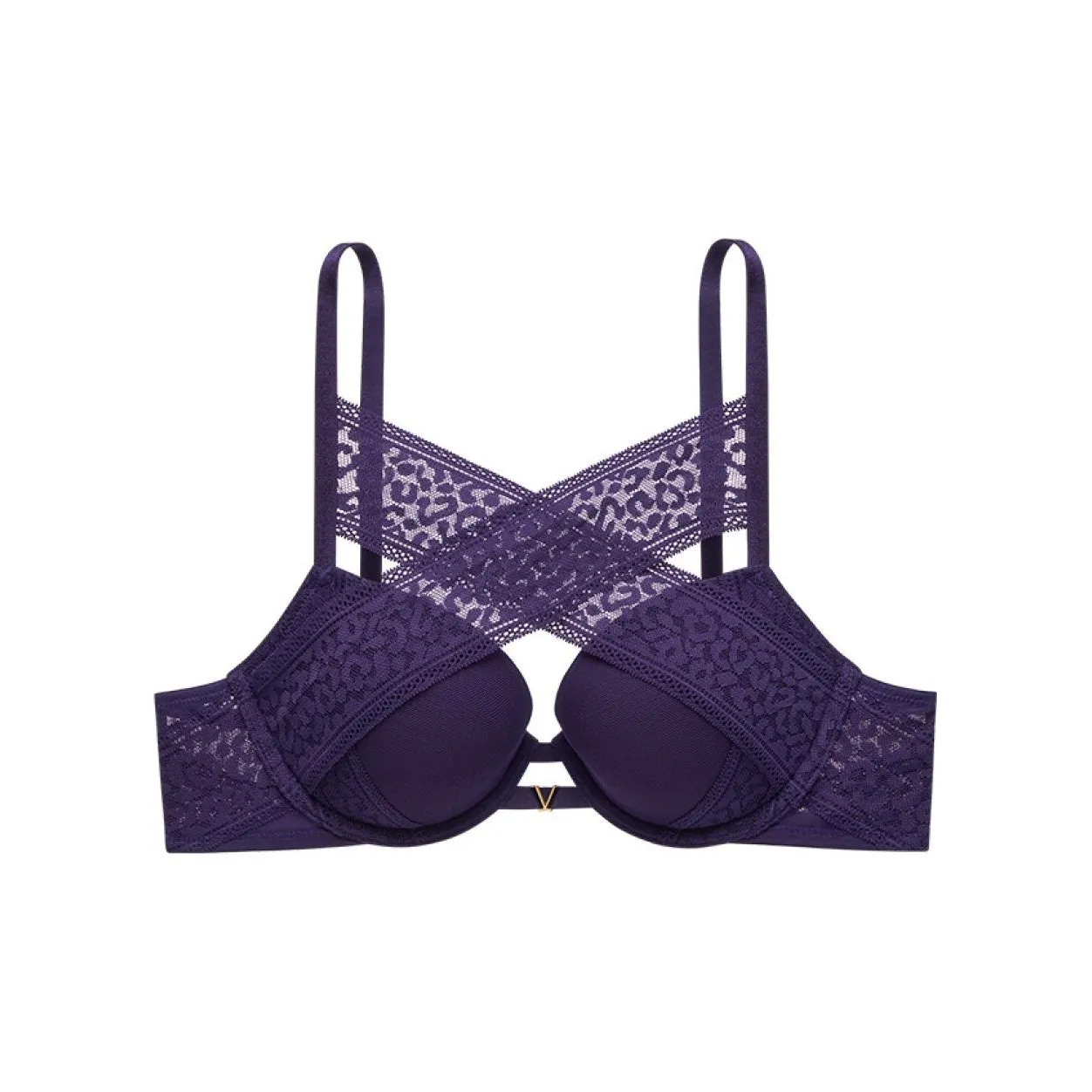 Victoria's Secret VERY Сексуальный Бюстгальтер Женский Темно-фиолетовый