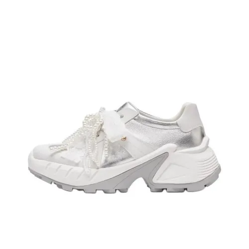Staccato Толстоподошвенные кроссовки Low Top Белые Женские