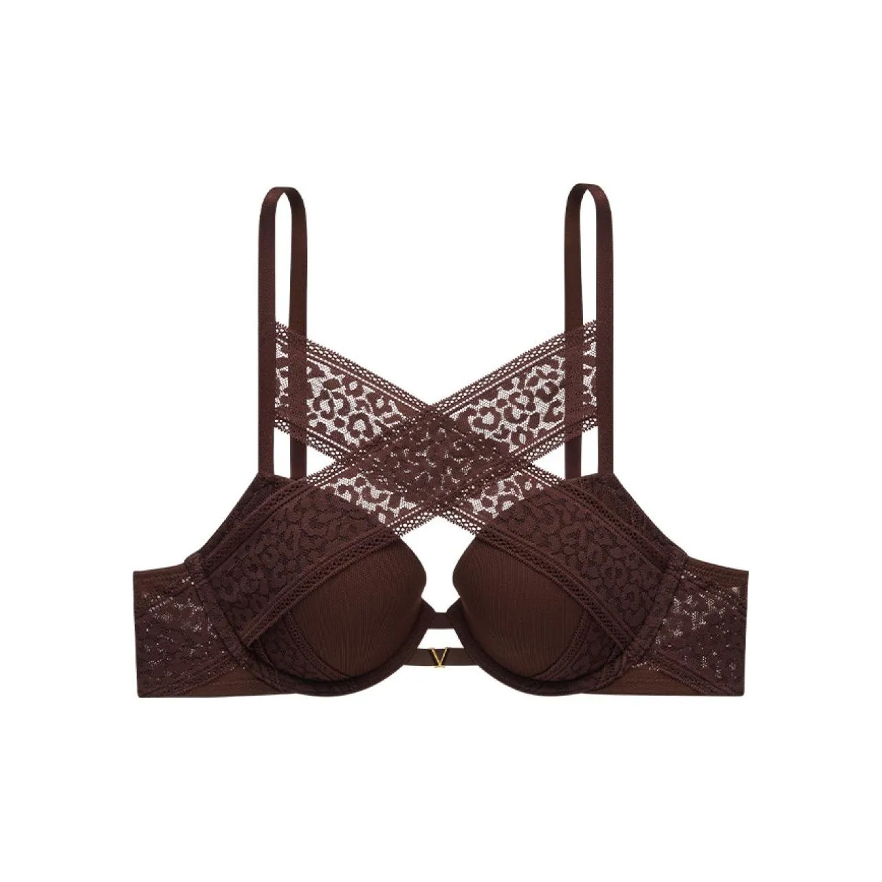 Victoria's Secret VERY Сексуальный Бюстгальтер Женский Темно-Коричневый