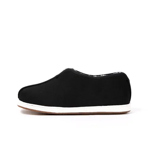 Old Meihua Мужские повседневные туфли Low Top Черные Мужские
