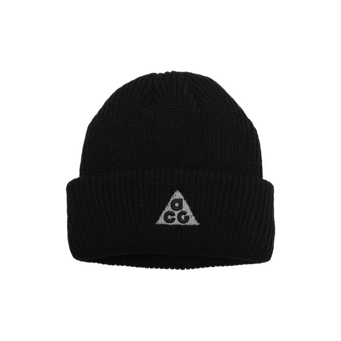 Nike Полиэстер Трикотажная ткань Хлопок Шапки-бини Унисекс Черный