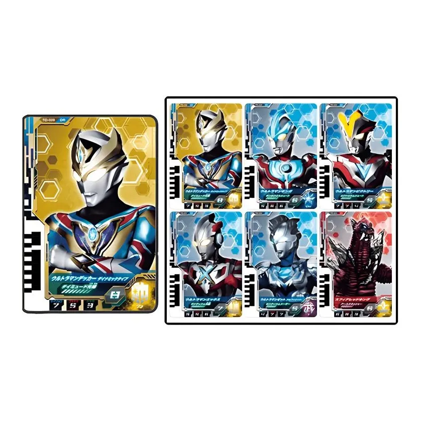 BANDAI Ультрамен Декер DX Трансформация Ультрамен DIMENSION Карта Набор 04 Карты Настольные и карточные игры