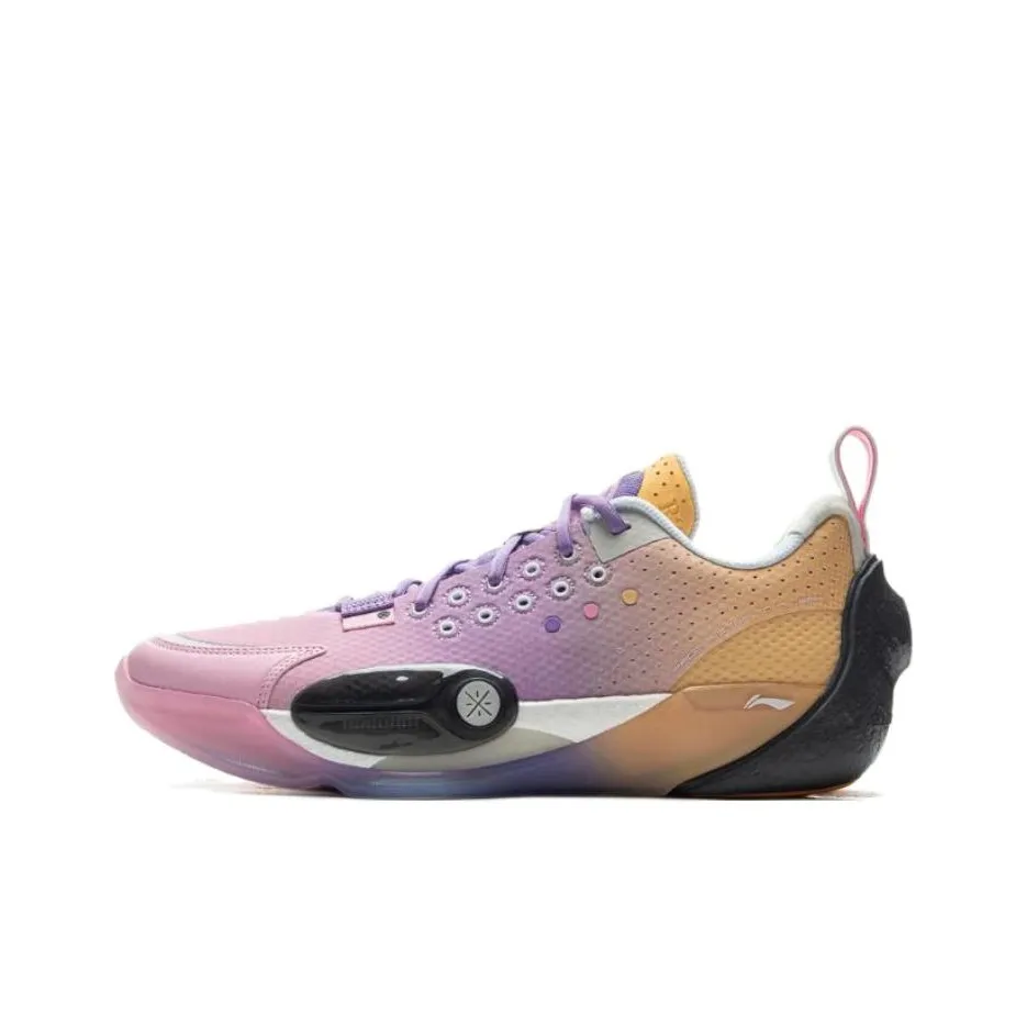 LINING Full City 13 Basketball Shoes Men's Low Top Purple