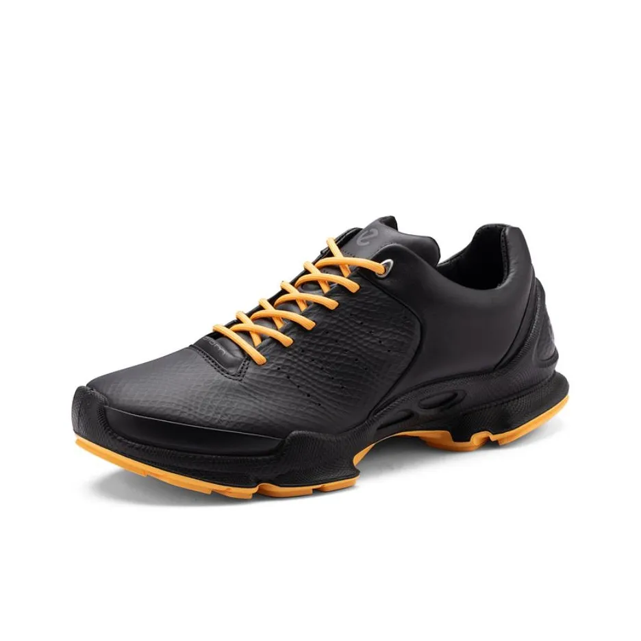 Ecco BIOM C Low-Top Trekking Shoes Men's Black Yellow
