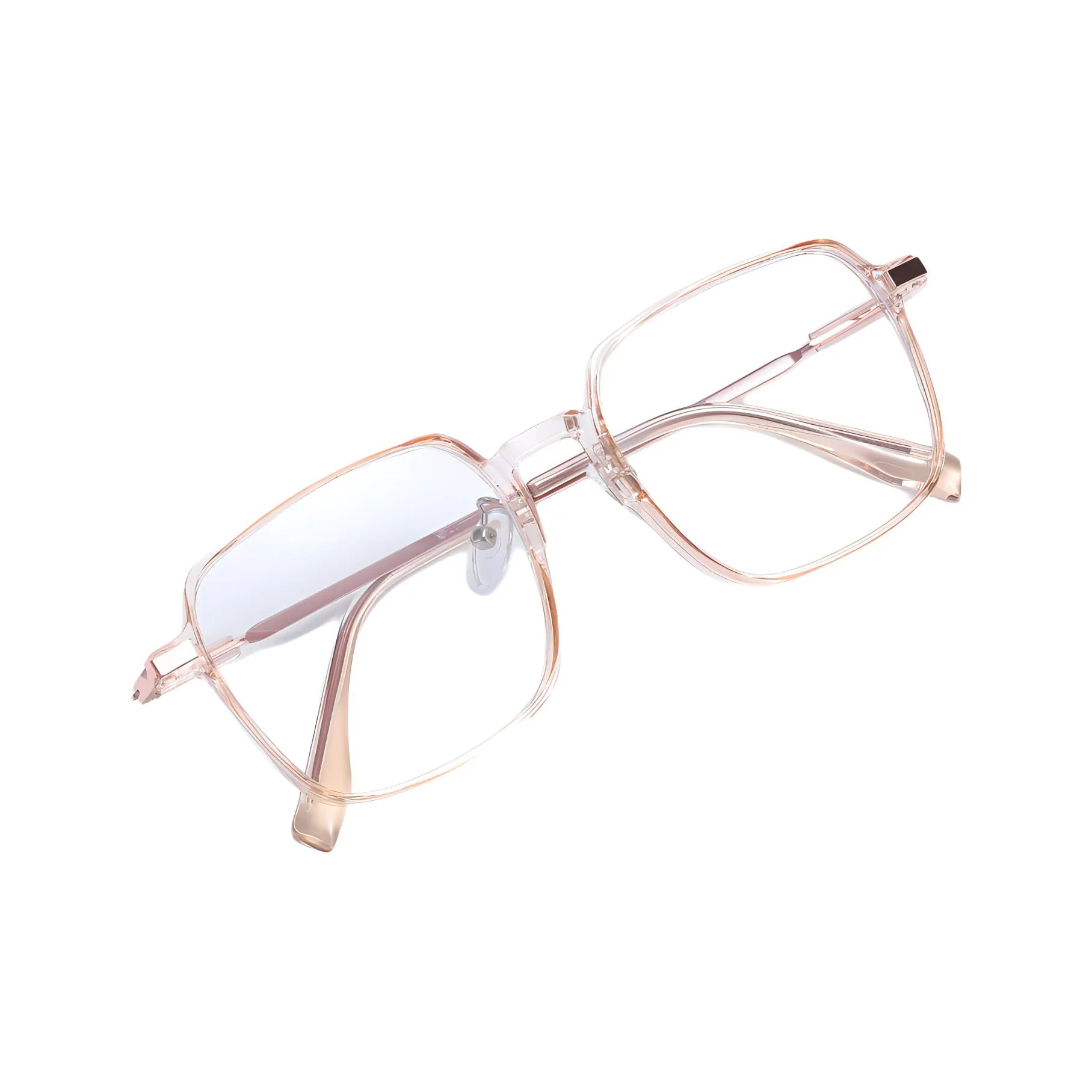 KELING TR Памятный пластик Сплав Квадрат Защита от синего света Оправа для очков Унисекс