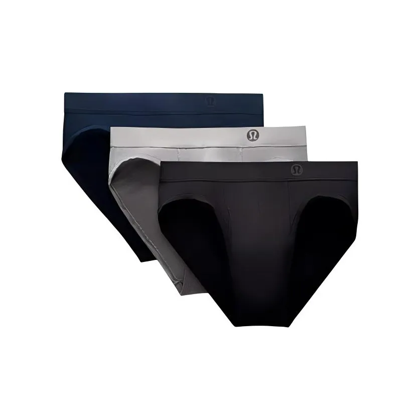 Lululemon Always In Motion Brief With Fly Underpants Men's 3 Pack