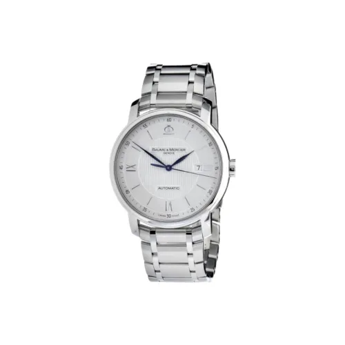 Baume & Mercier Автоматический Механический Движение Мужской Classima Collection Часы 42 мм Белый