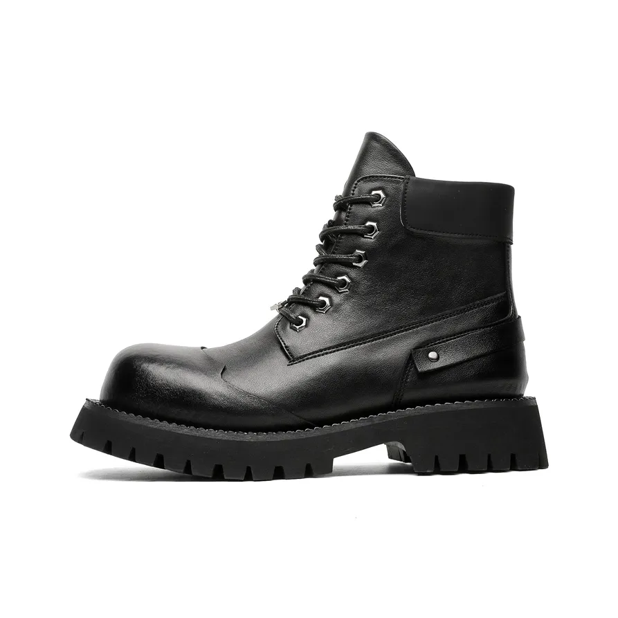 Fire Flying Fish Короткий Martin Boot Мужской Черный