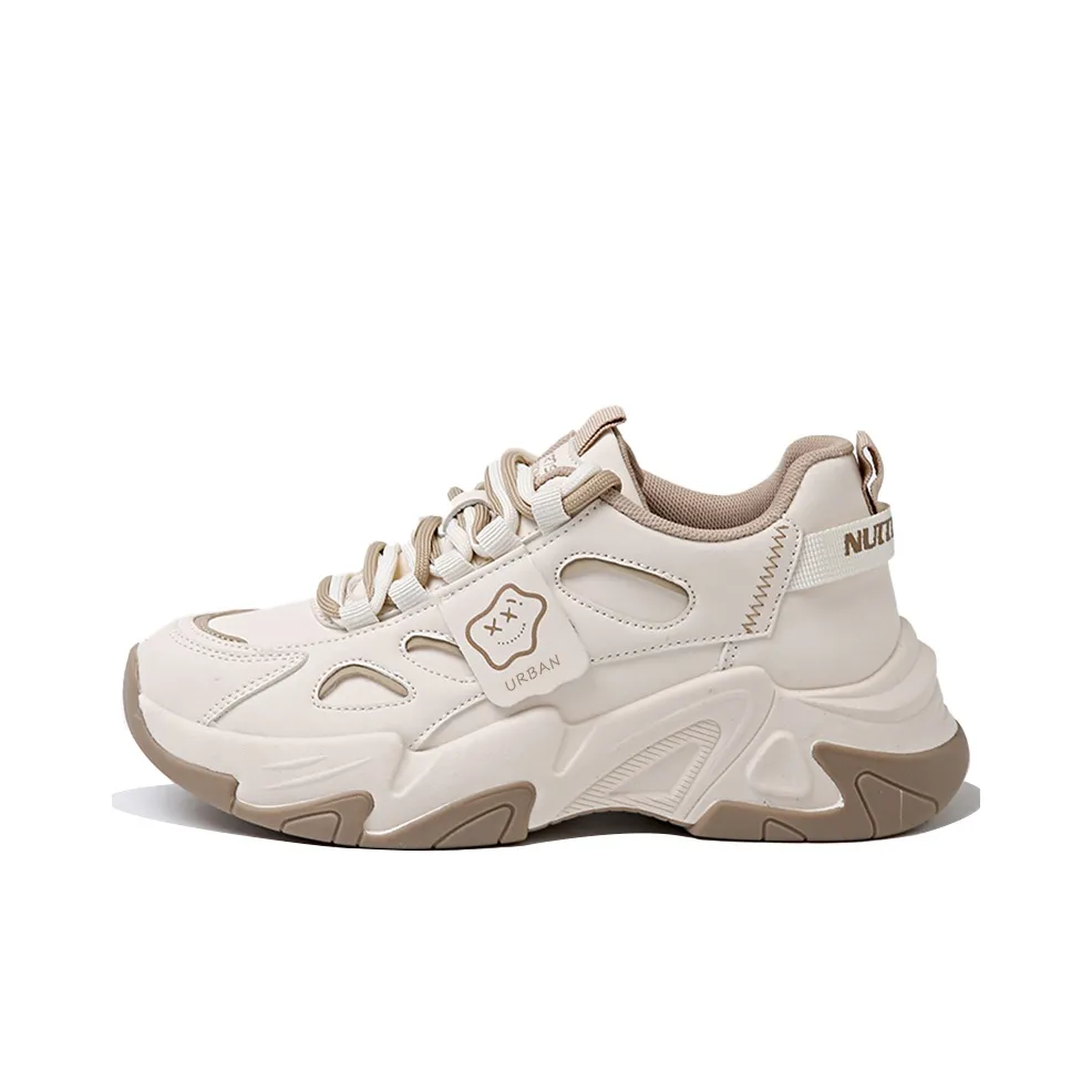 URBAN AUTHENTIC Slip-resistant и устойчивые к истиранию покрытие Низкий топ Женские кроссовки с подошвой напоминающей носки