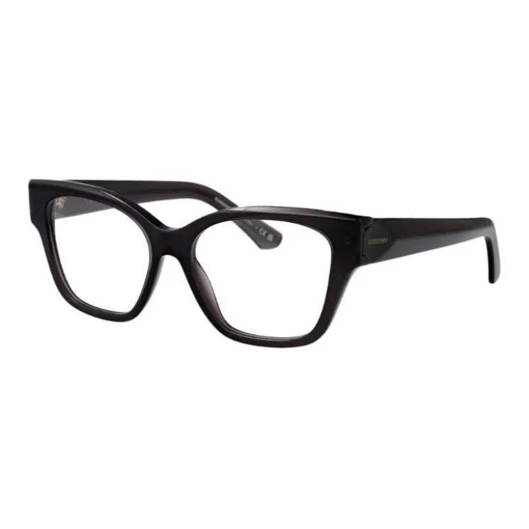 Burberry Ацетат Оправа для очков "Кошачий глаз" Женская Черная