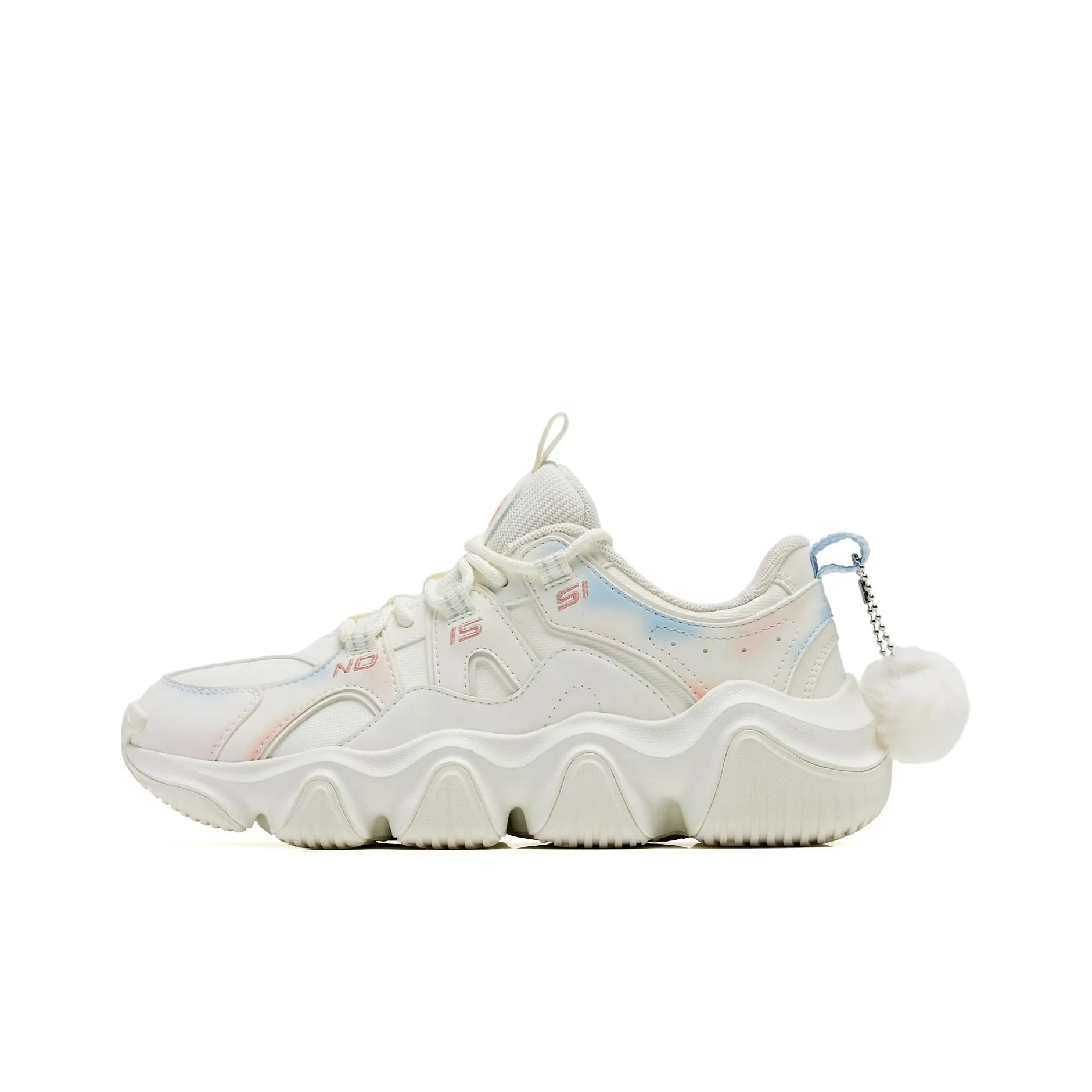 QIAODAN Claw Claw Shoes 2.0 Chunky Sneakers Women's Low Top