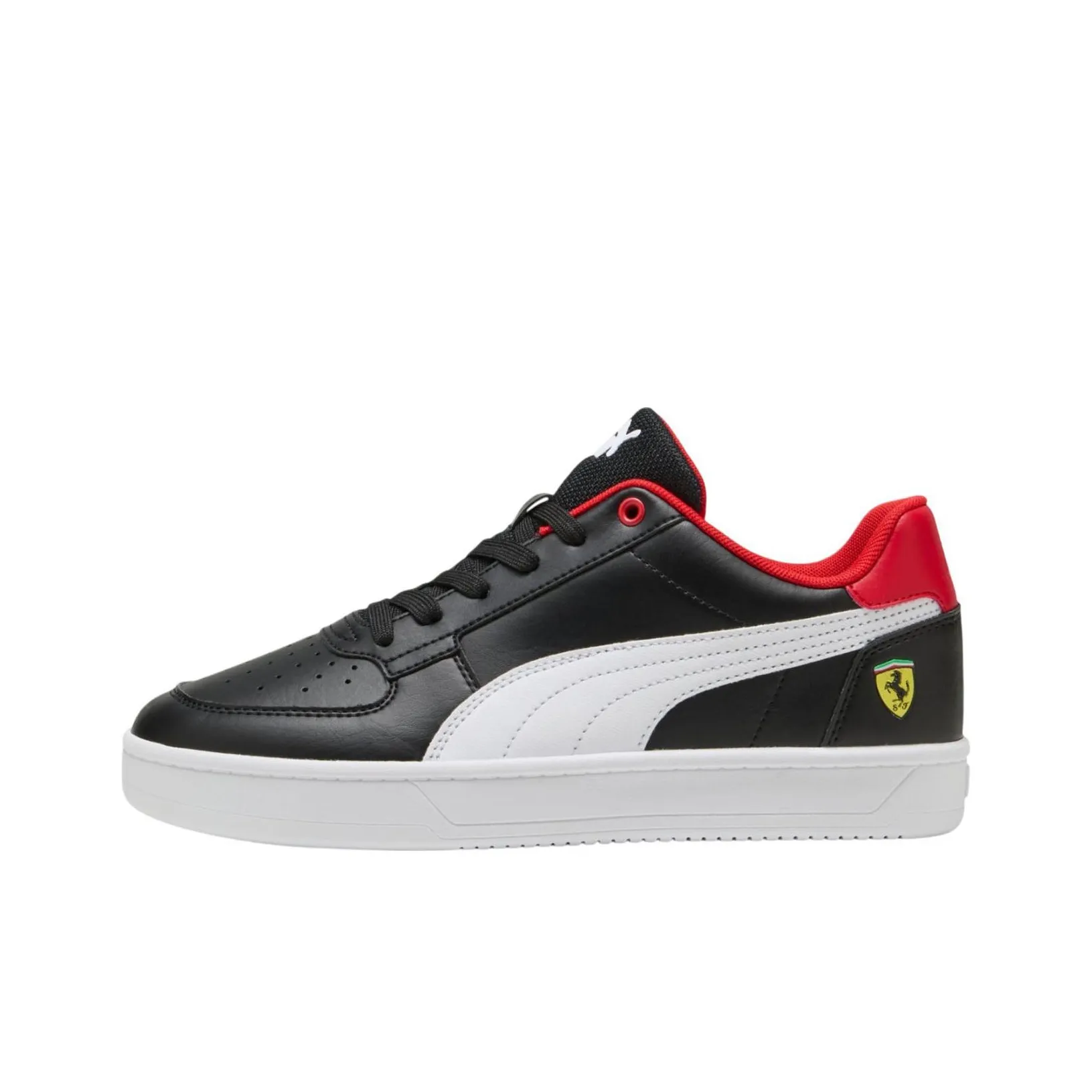 Scuderia Ferrari x PUMA Caven 2.0 Low Top Skateboard Shoes Unisex Black