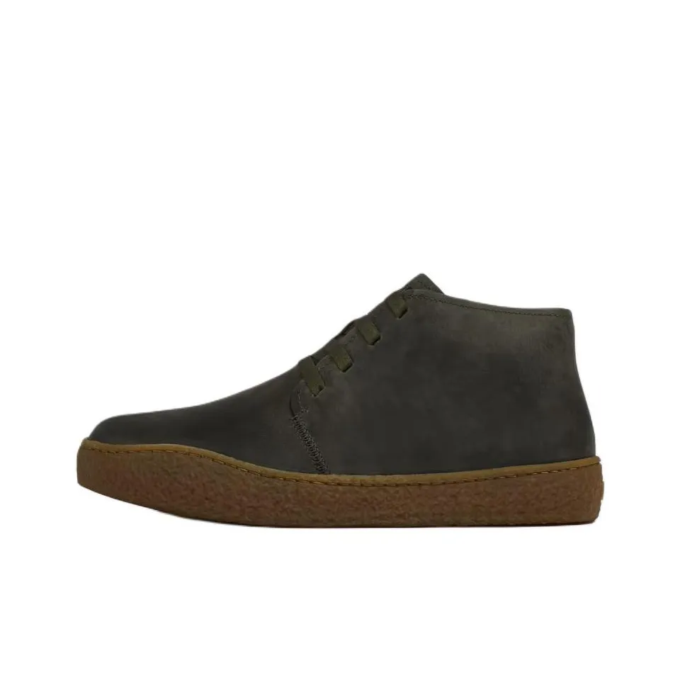 CAMPER Ankle Boots Men Dark Green