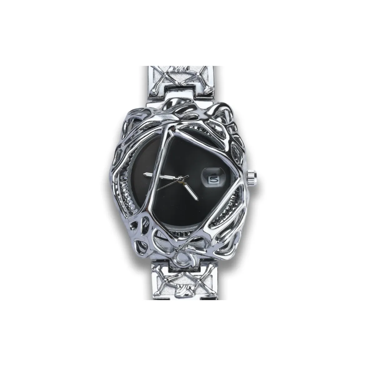 KIOSK Кварцевый Movement Унисекс Часы 35мм*36мм*12мм Черные