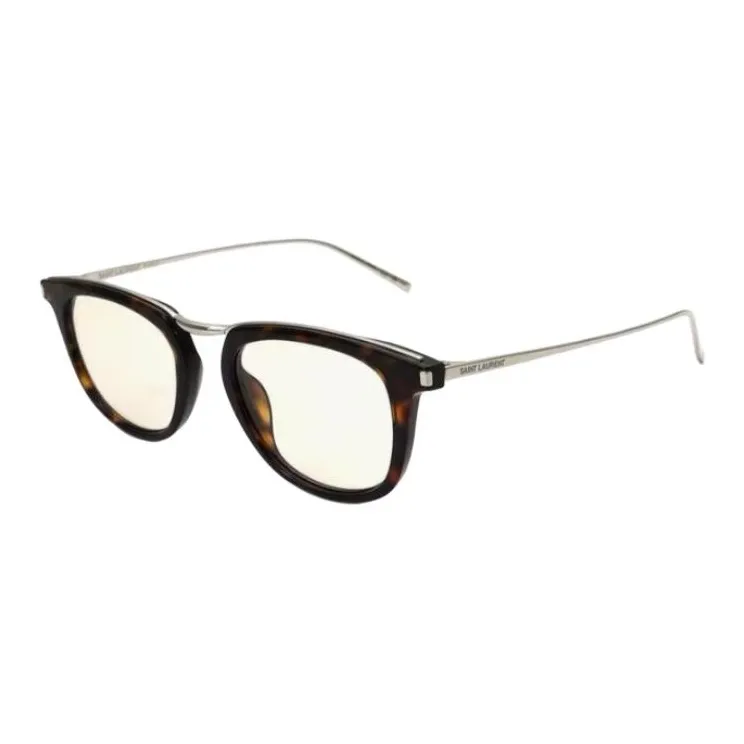 SAINT LAURENT Квадратные солнцезащитные очки Унисекс Черные