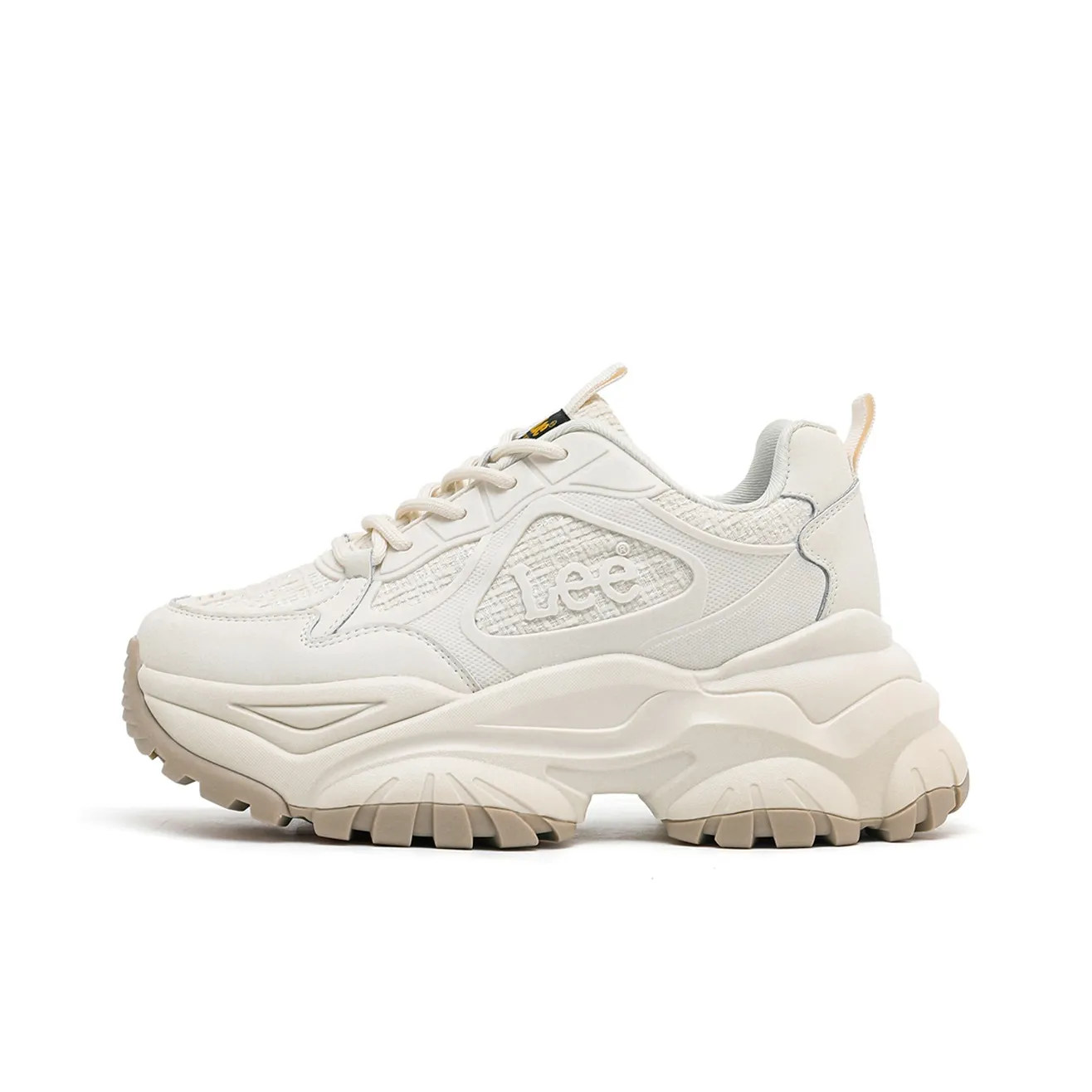 Lee визуально увеличивает рост Низкие кеды с толстой подошвой Женские