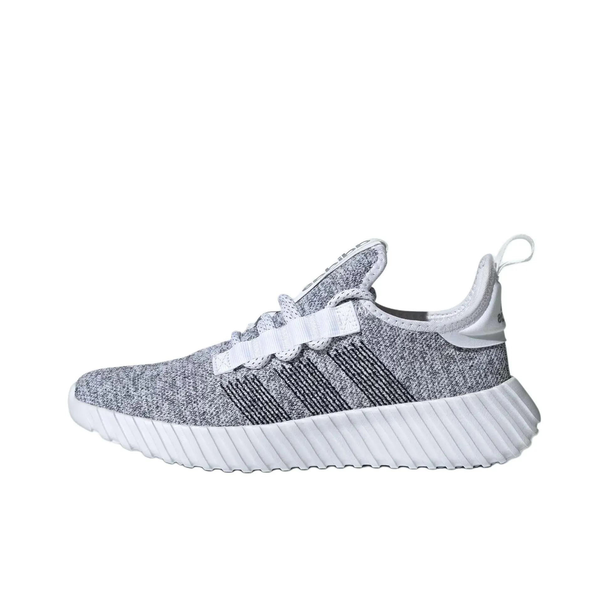 Adidas Kaptir Flow Slip-resistant Abrasion-resistant Low Top Casual Women's White Silver Adidas Kaptir Flow Противоскользящий Устойчивый к истиранию Низкий Топ Повседневный Женский Белый Серебряный