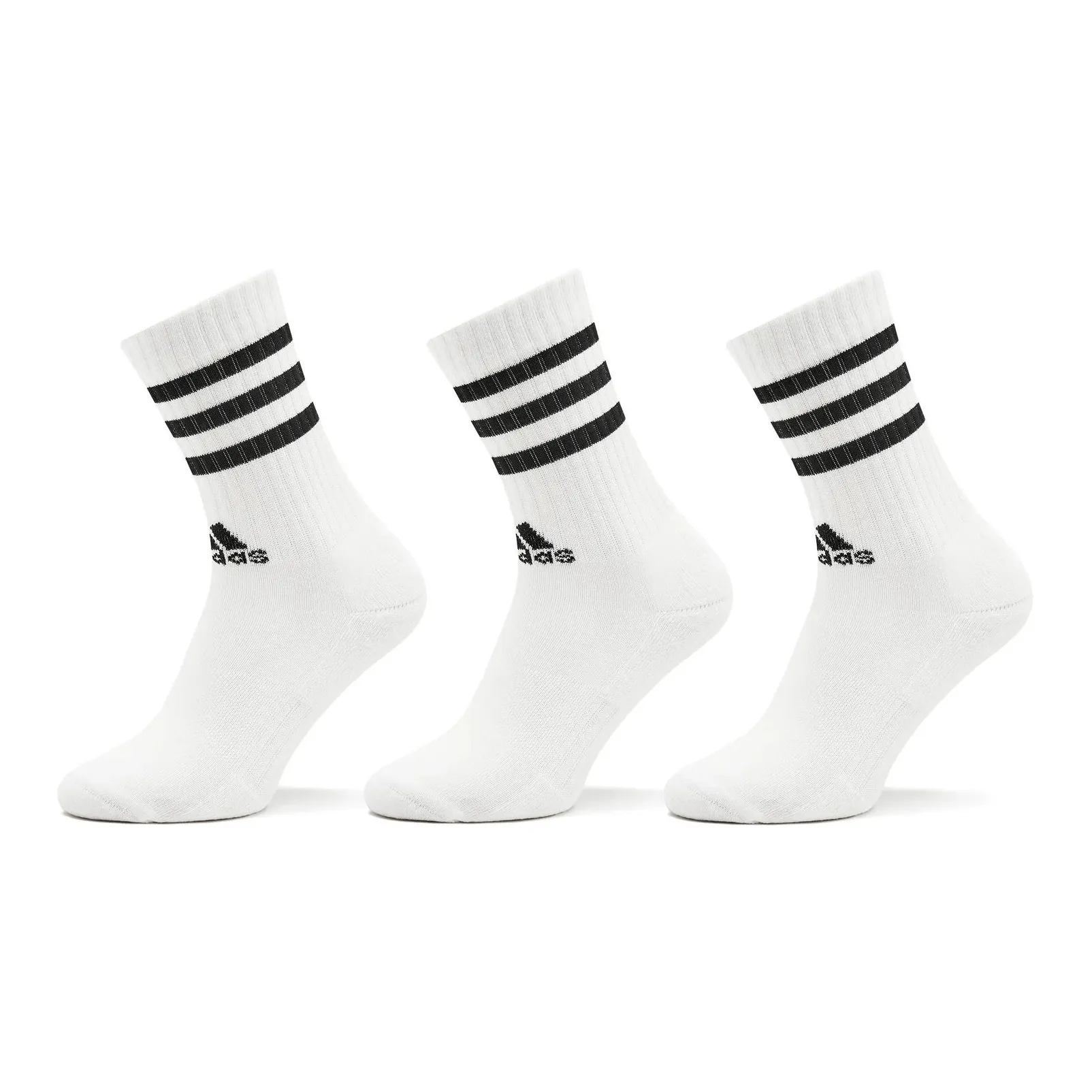 Adidas Носки Crew Унисекс 3 упаковки белые