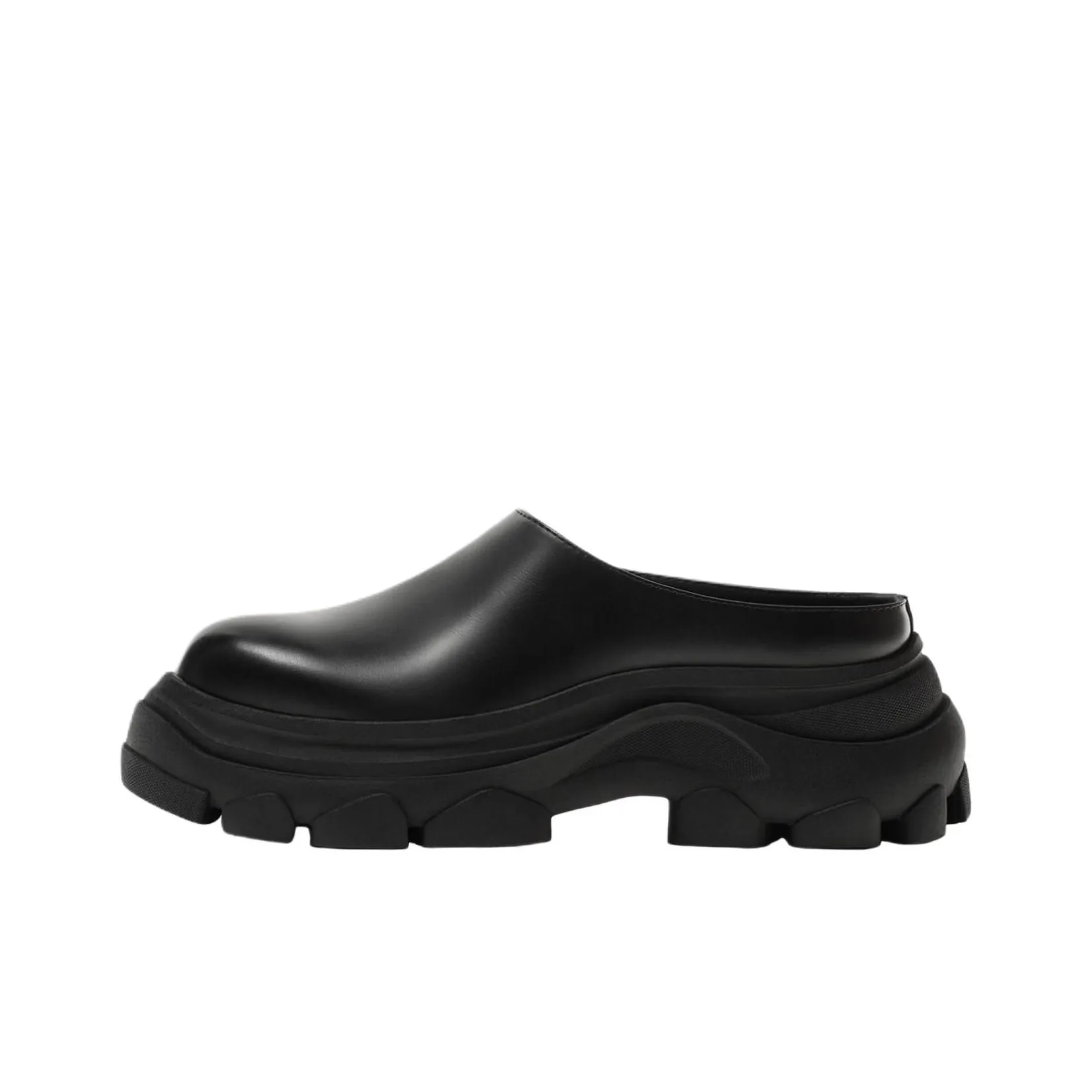 ZARA Abrasion Resistant Closed Toe Slippers Men's Black