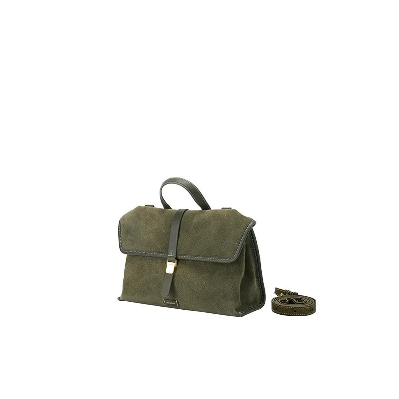 Songmont Suede Shoulder Bag, Crossbody Bag, Handbag Regular Women's Multicolor