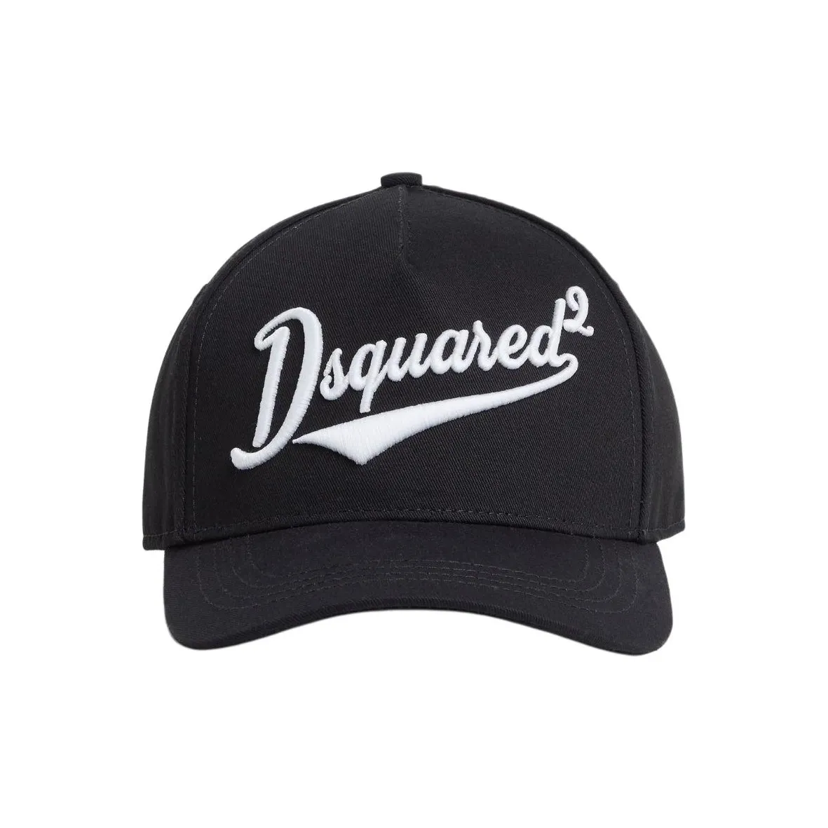 DSQUARED 2 Хлопок Бейсболки Мужские Черные