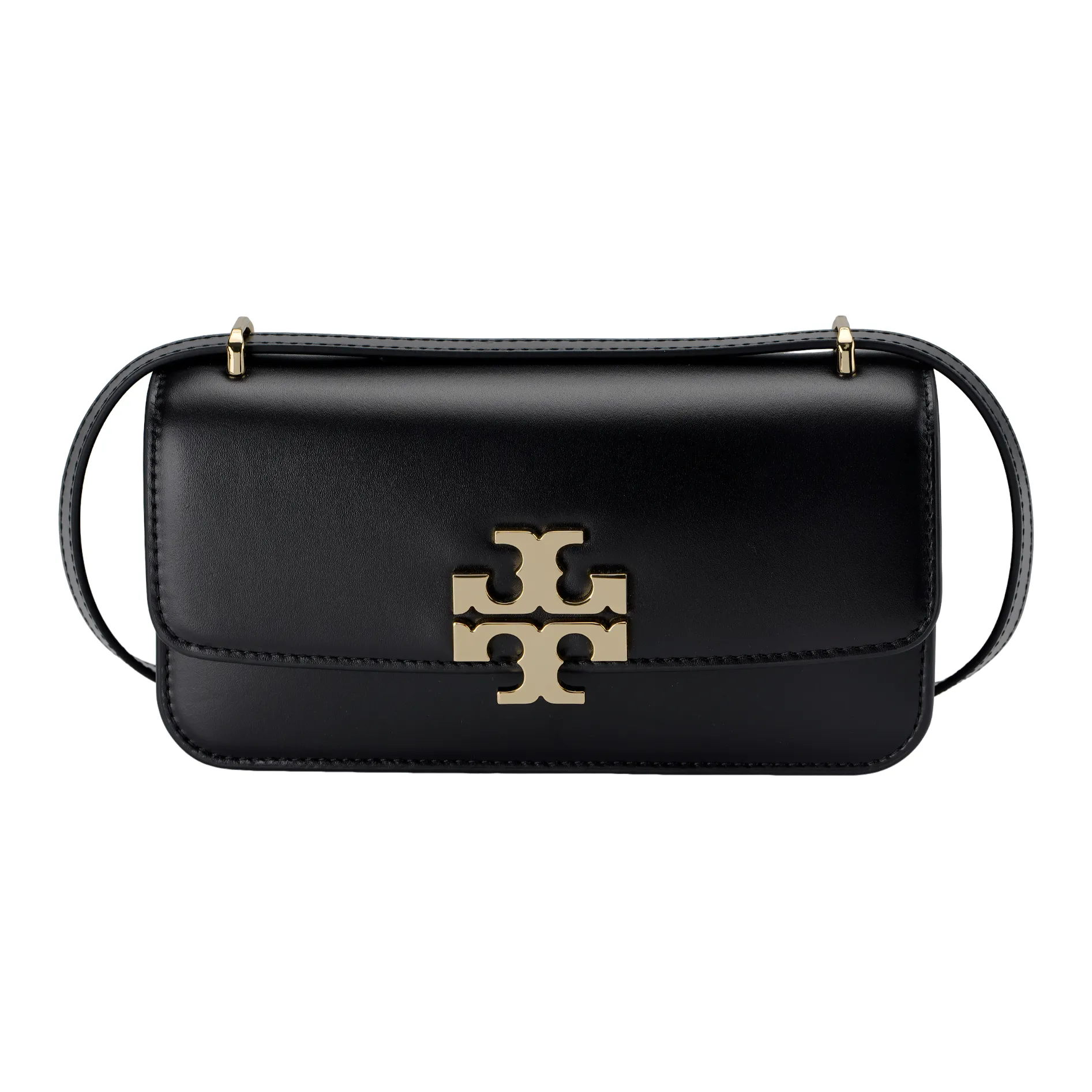 TORY BURCH Eleanor Cowhide Small Rectangular Bag Women's Black
