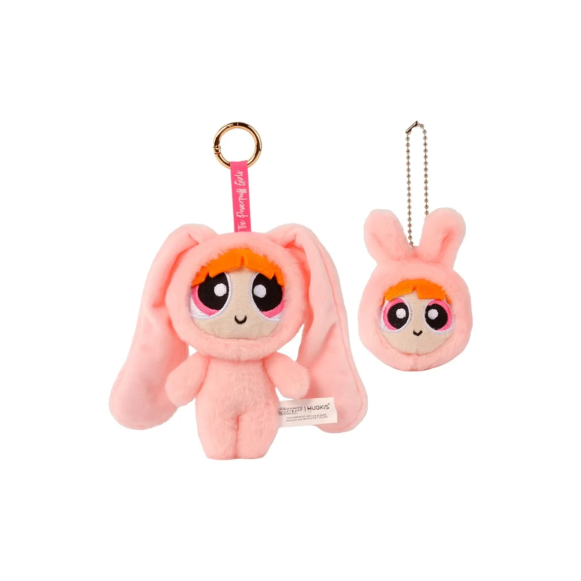 HUGKIS Суперкрошки Персонажи Милый Пузырьки Кролик Брелок для сумки Куклы Плюшевая кукла 12 см Рекомендуемый рост