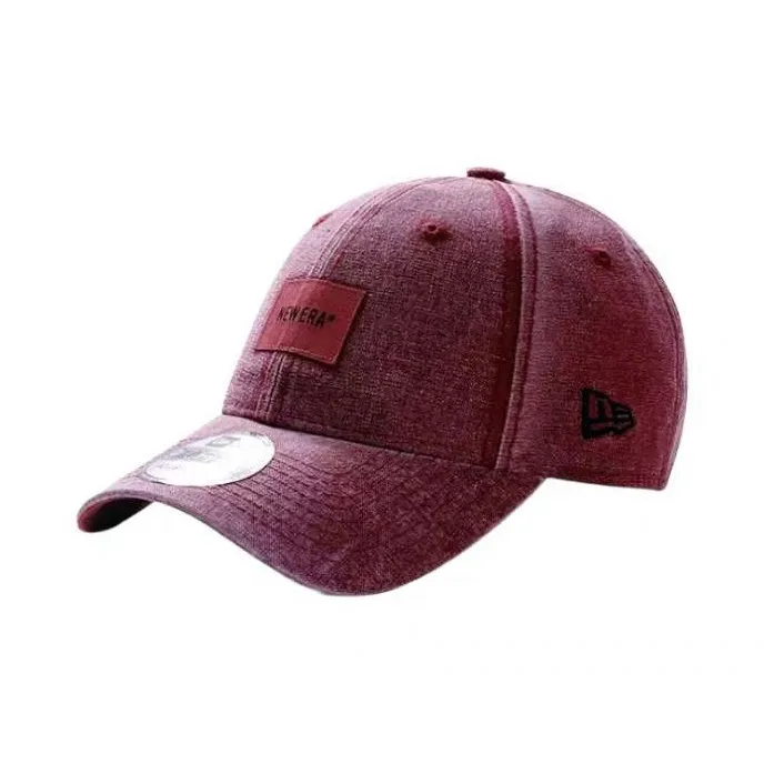 New Era Деним Кепки Унисекс Бордовый