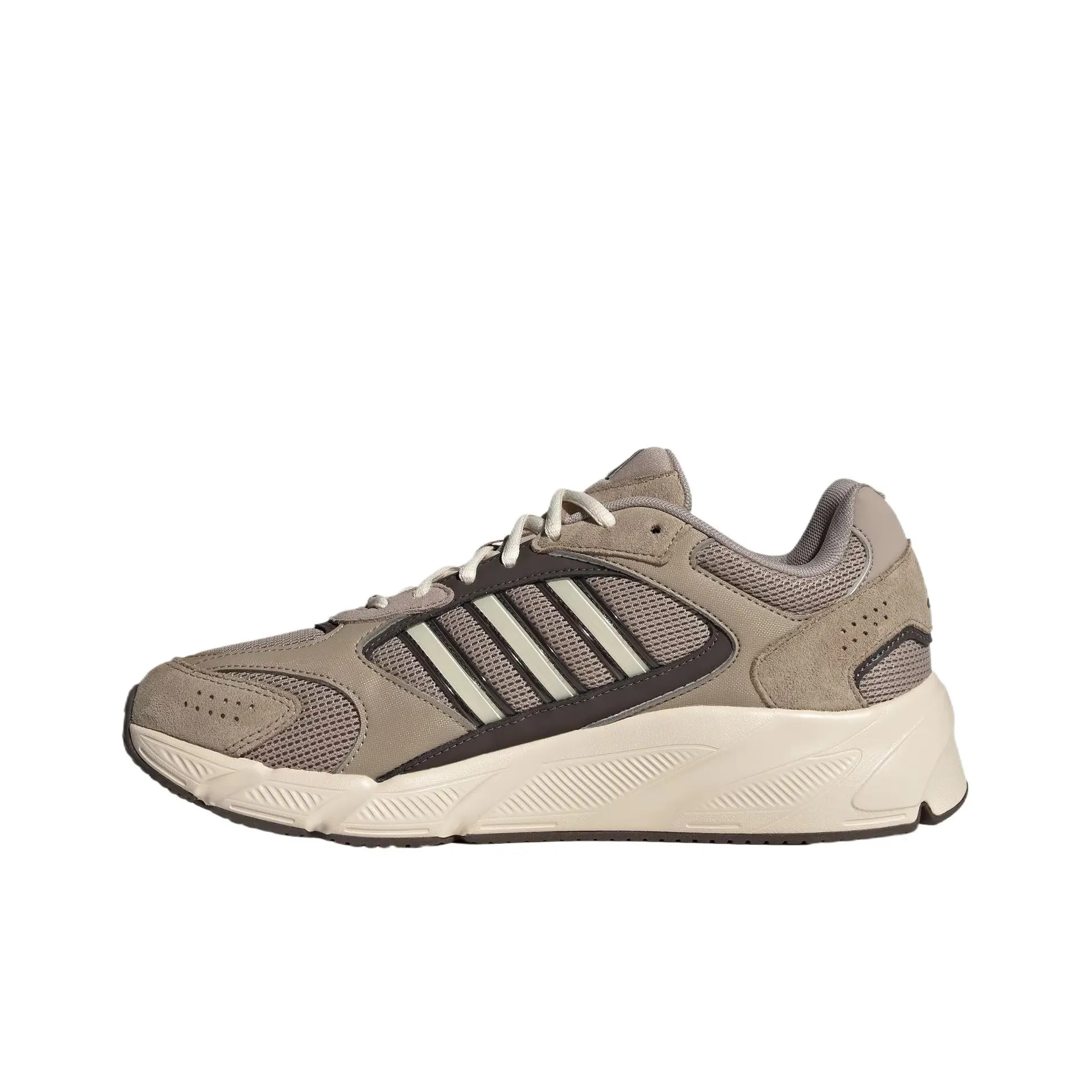 Adidas CRAZYCHAOS 2000 Slip-resistant Abrasion-resistant Breathable Low-Top Footwear Men's Brown