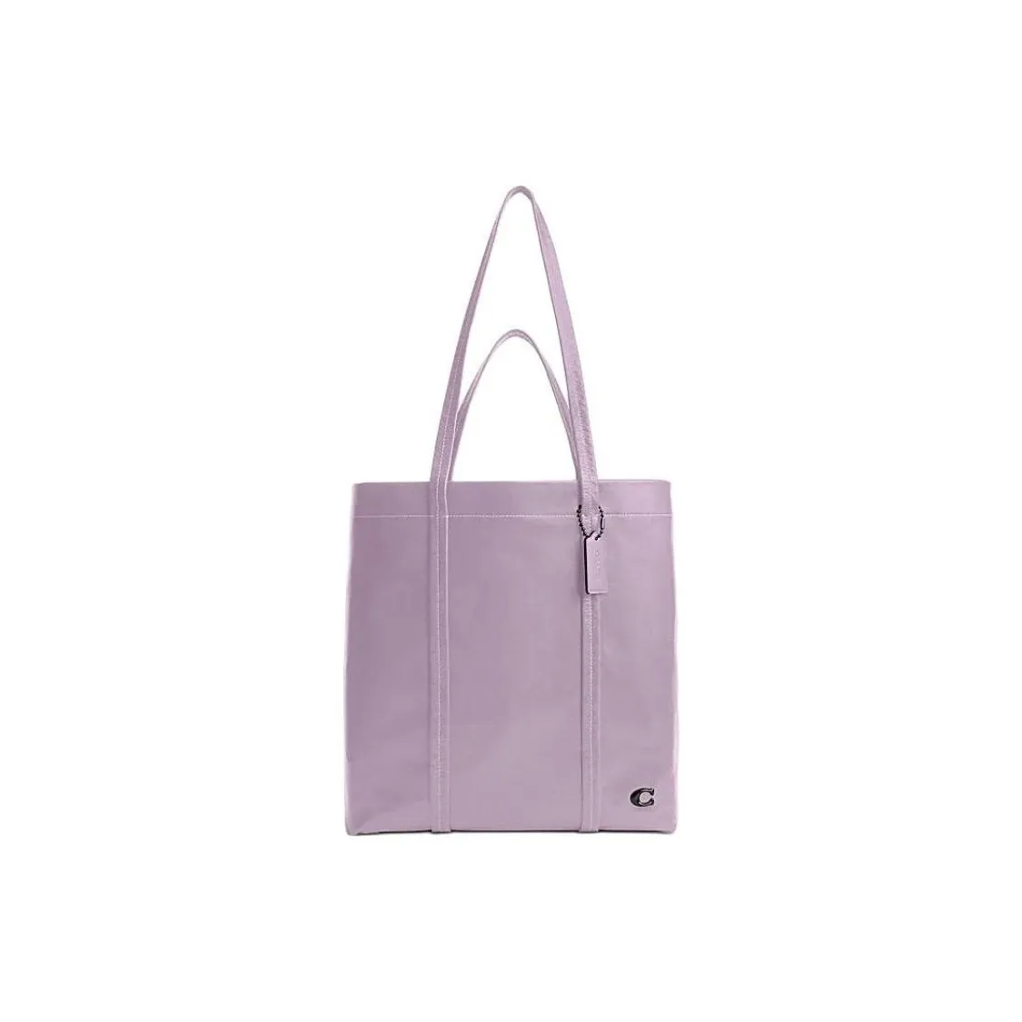 COACH Коровья кожа Тоут Сумка Сумка для покупок Сумка Сумка через плечо Большая Мужская Фиолетовая